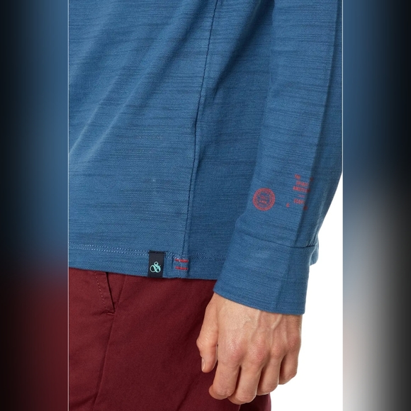 Scotch & Soda Long Sleeve Jersey Grandad Henley T-Shirt RETAIL $79 - Picture 3 of 16